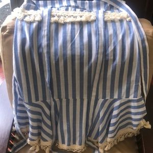 Summer striped dress.